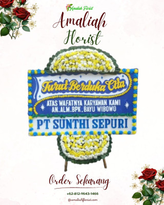 Papan Bunga Duka di Hutaimbaru