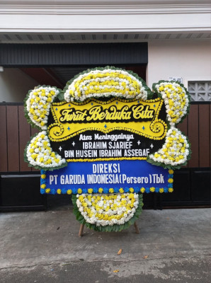 Papan Bunga Duka di Hutaimbaru