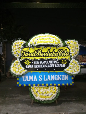 Papan Bunga Duka di Hutaimbaru