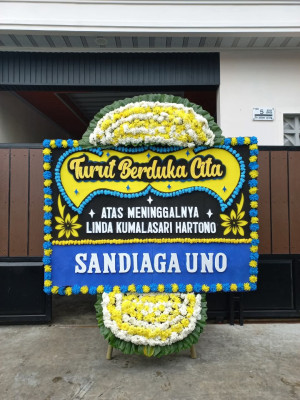 Papan Bunga Duka di Hutaimbaru